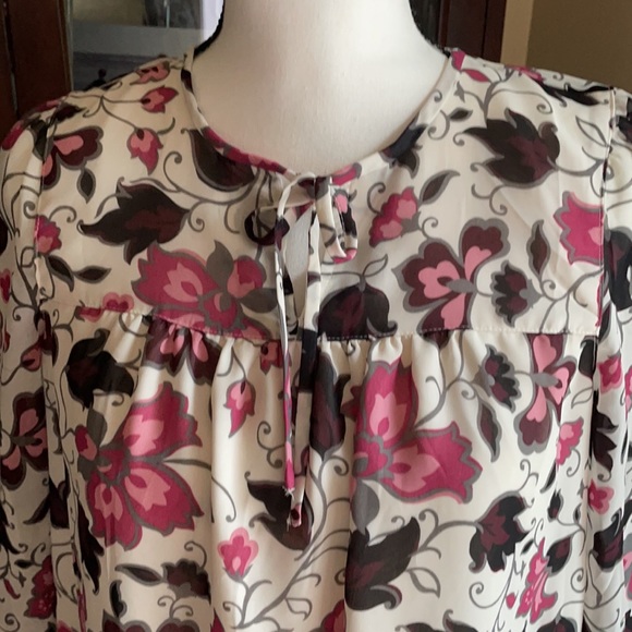 Loft Peasant Flower Dress XS - Picture 11 of 12
